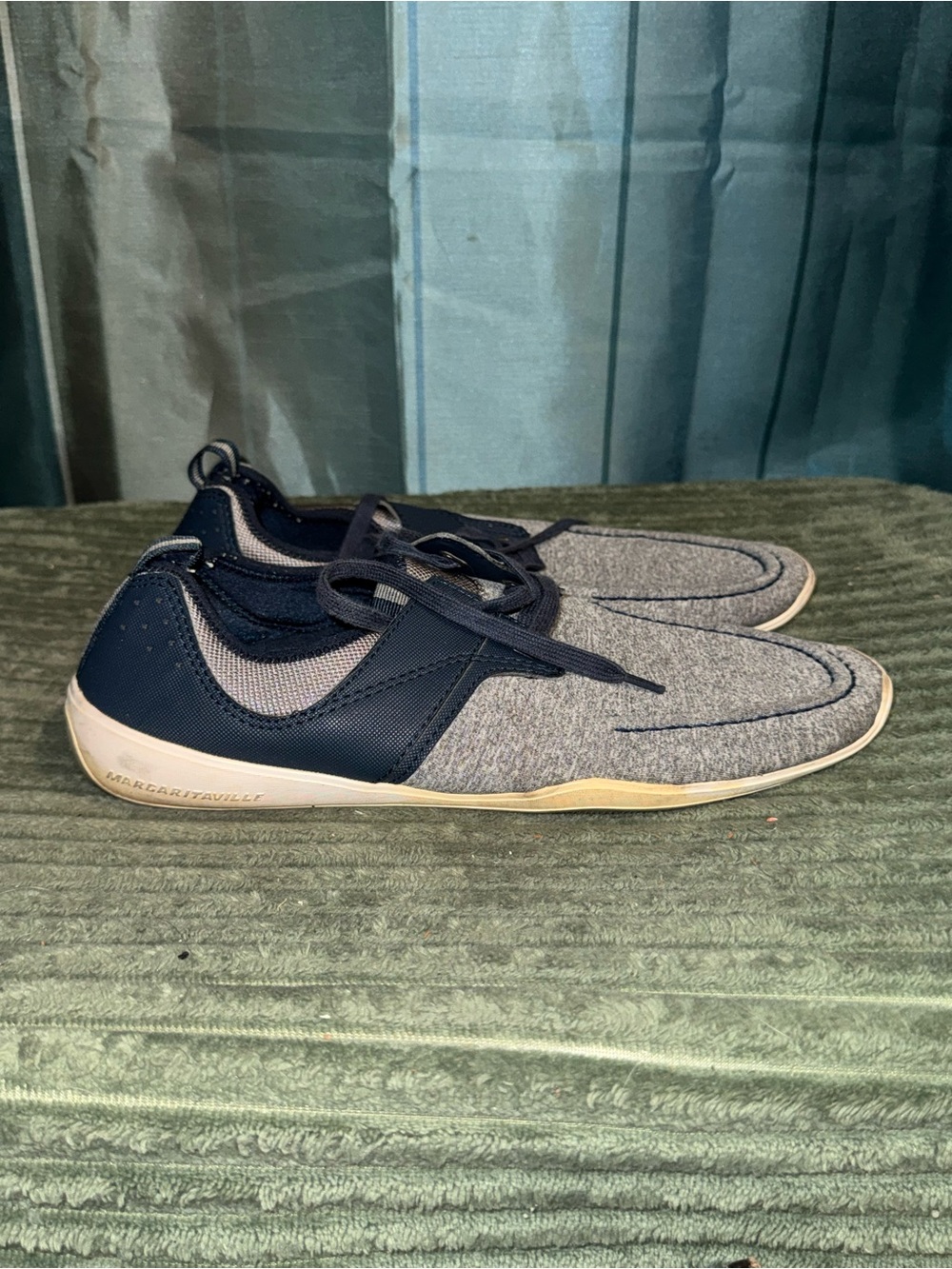 Margaritaville Navy and Gray Casual Athletic Sneakers